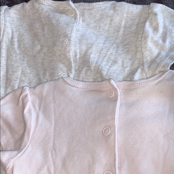girls grey and pinks onesies - Picture 5 of 6